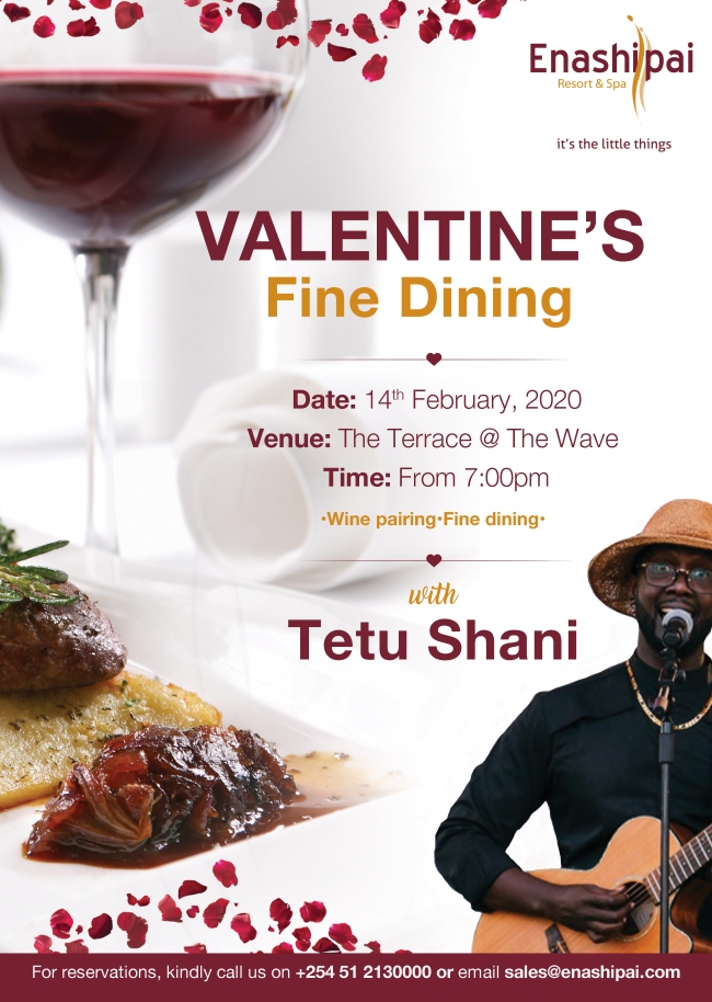 Tetu Shani @ Valentine’s Fine Dining