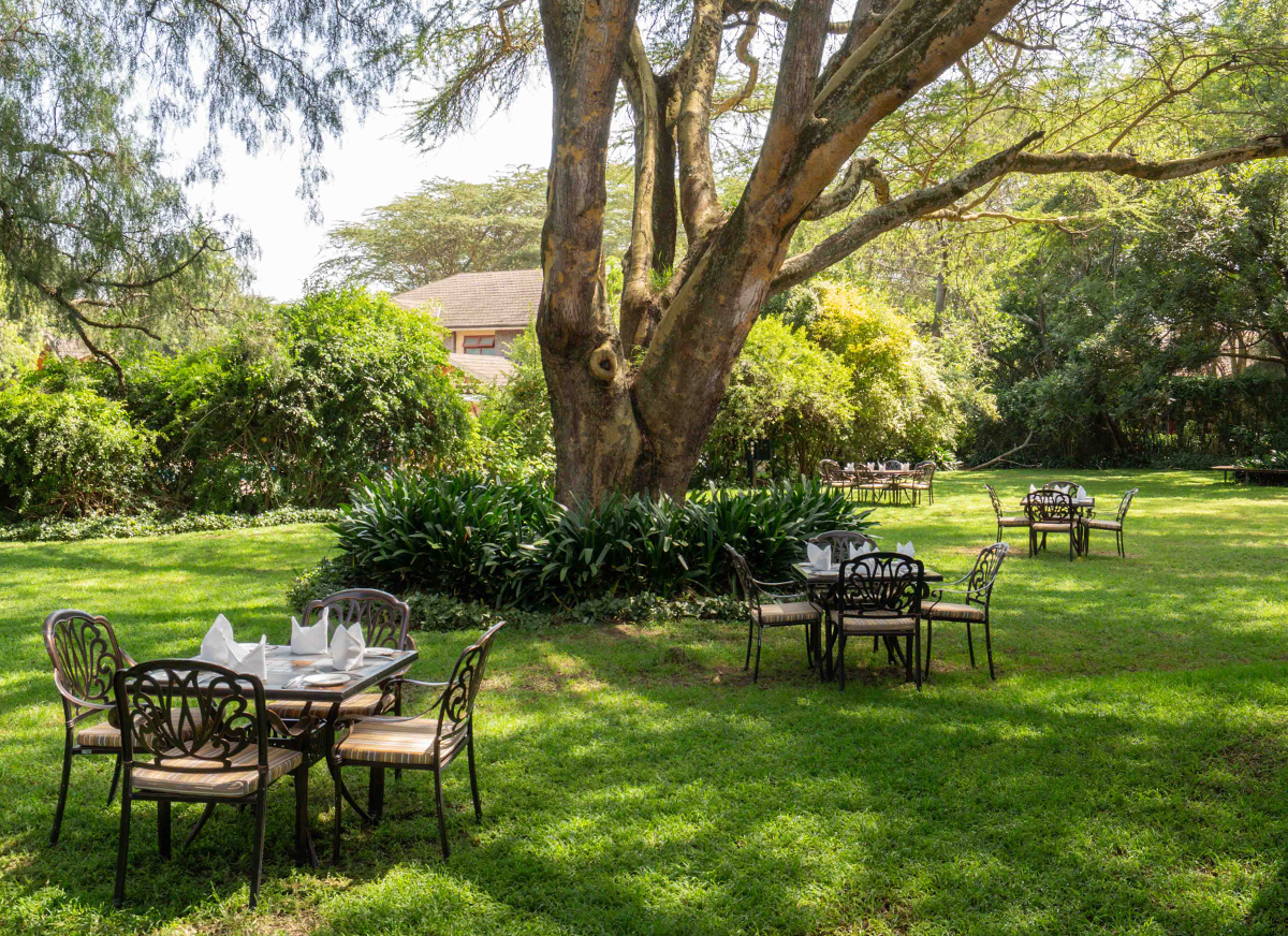 Coffee Lounge outdoor seating area