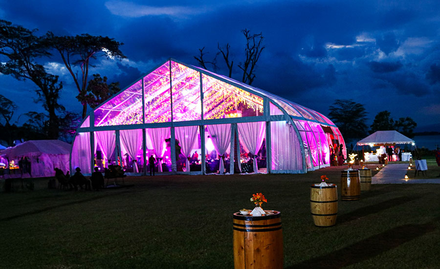 Events set up at Enashipai Resort & Spa