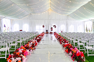 Events set up
