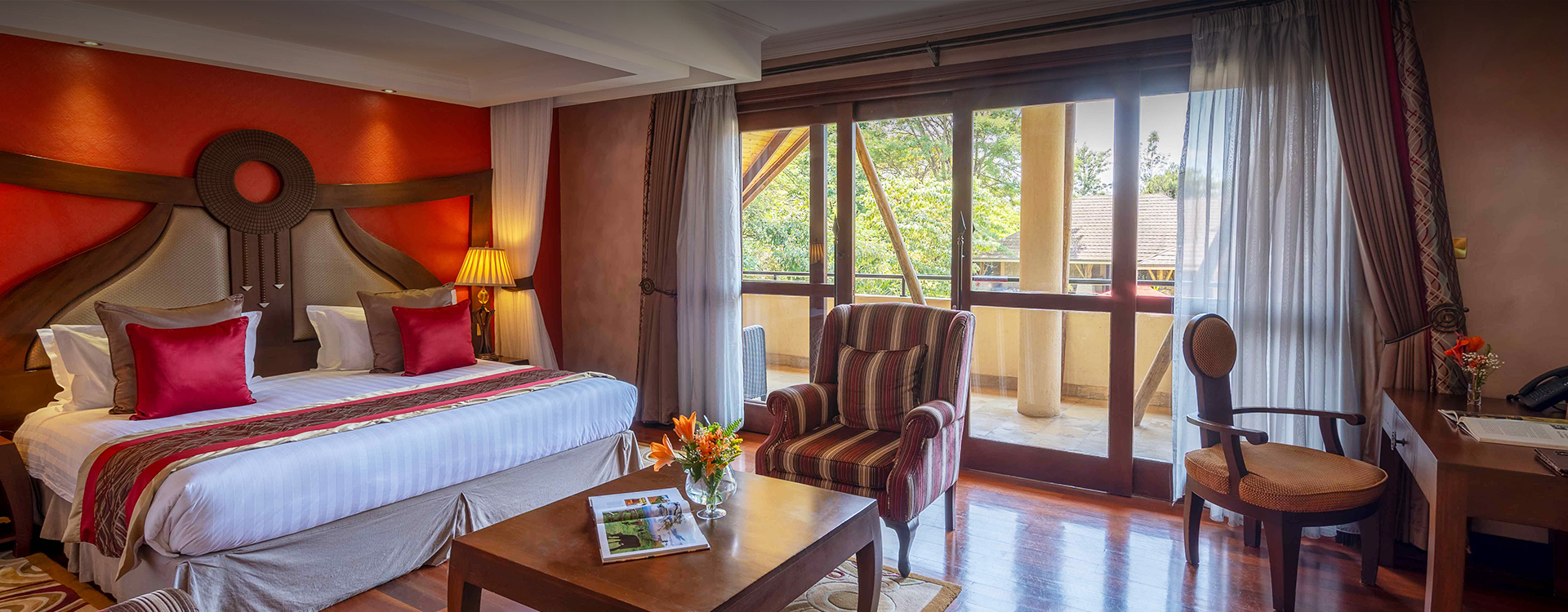 Presidential villa bedroom