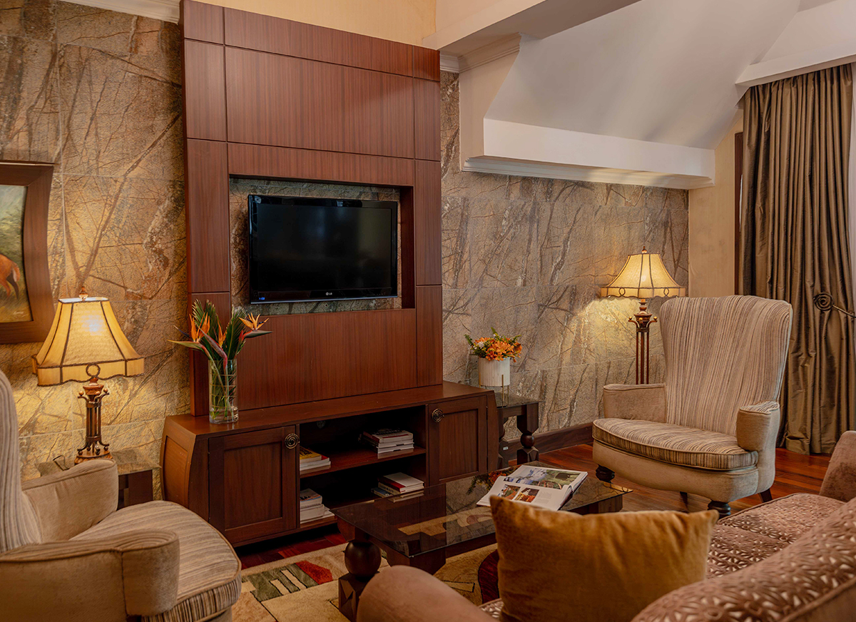 Presidential villa living room