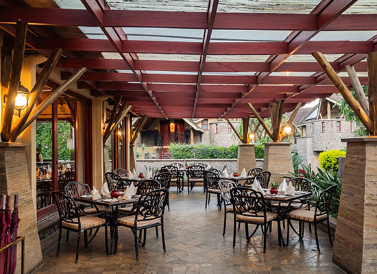 Senteu Restaurant seating area