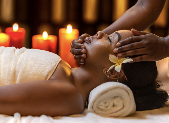 Signature spa massage at Enashipai Resort & Spa