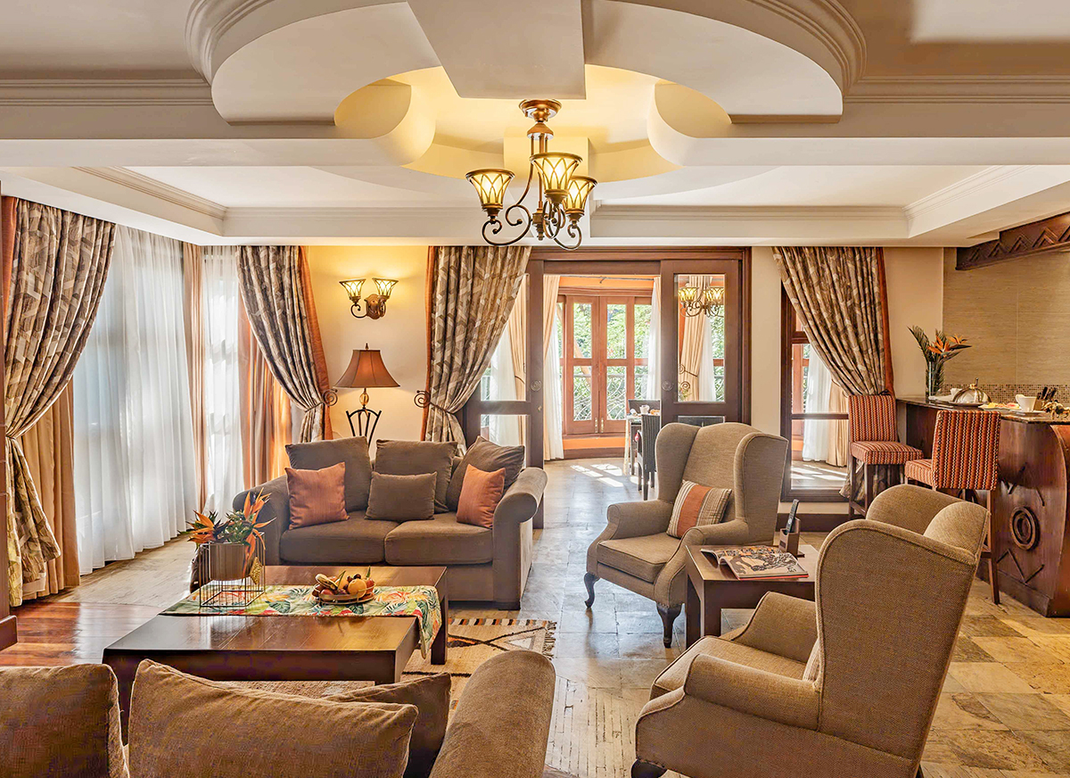 Villas and cottages living area