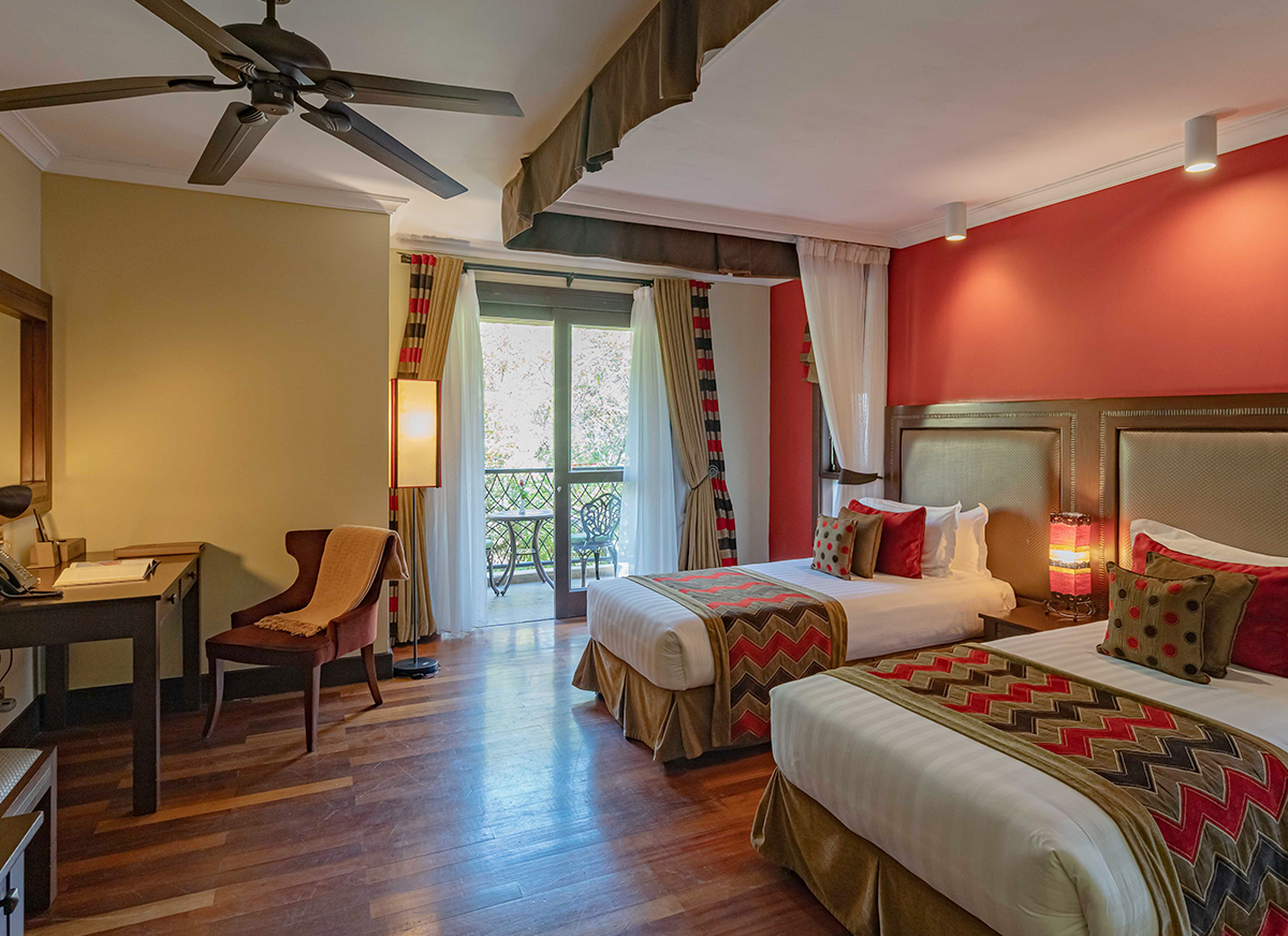 Villa cottage twin bedroom