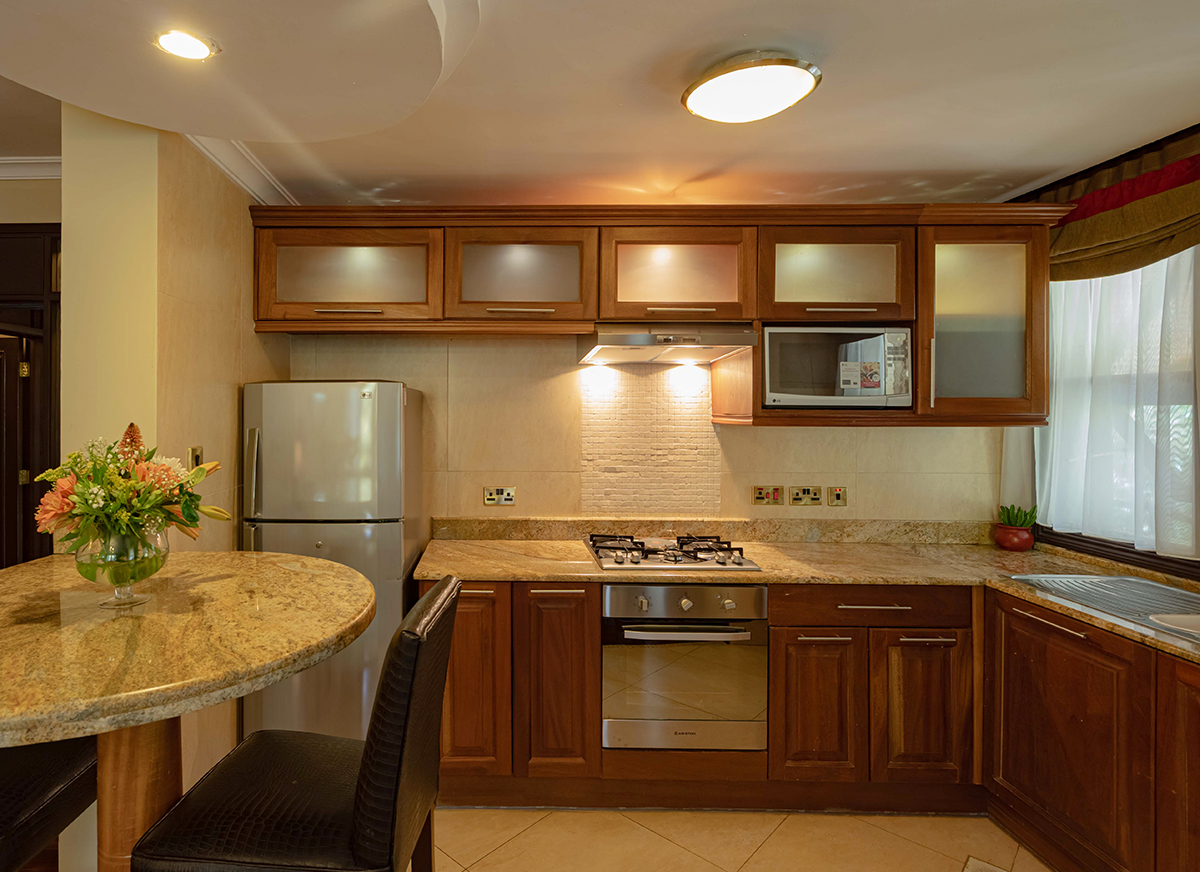 Villa cottage kitchen area