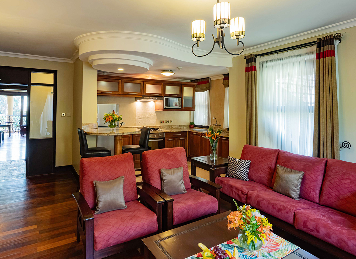 Villa cottage living area