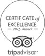 Tripadvisor 2015 award logo