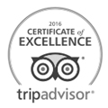 Tripadvisor 2016 award logo