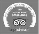 Tripadvisor 2018 award logo